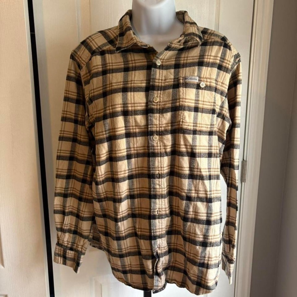 Columbia Sportswear plaid‎ flannel shirt